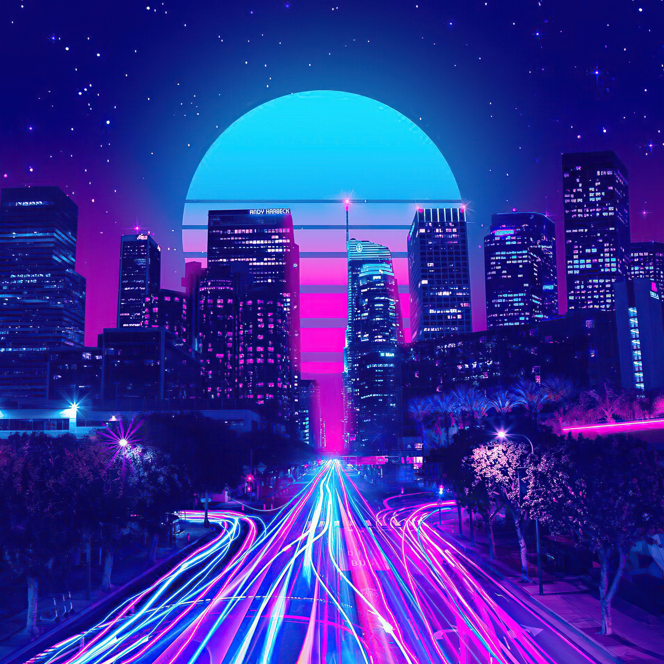 Neon City in Los Angeles